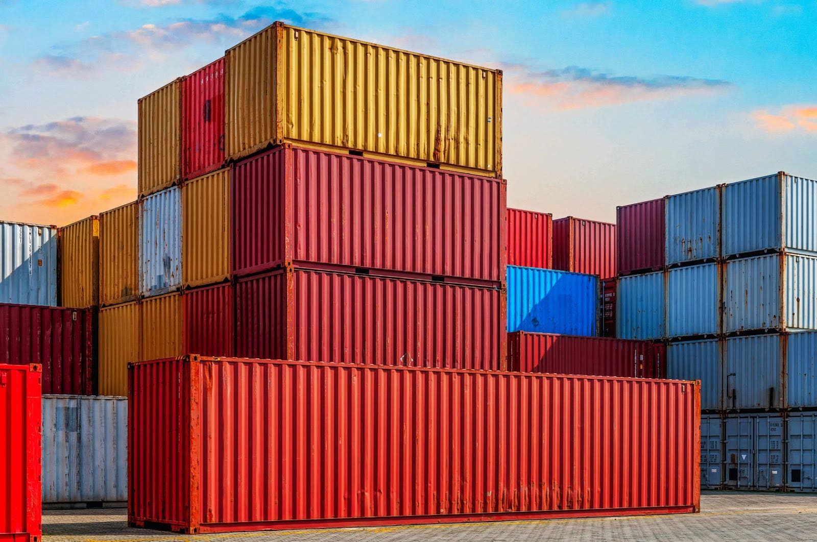 shipping container